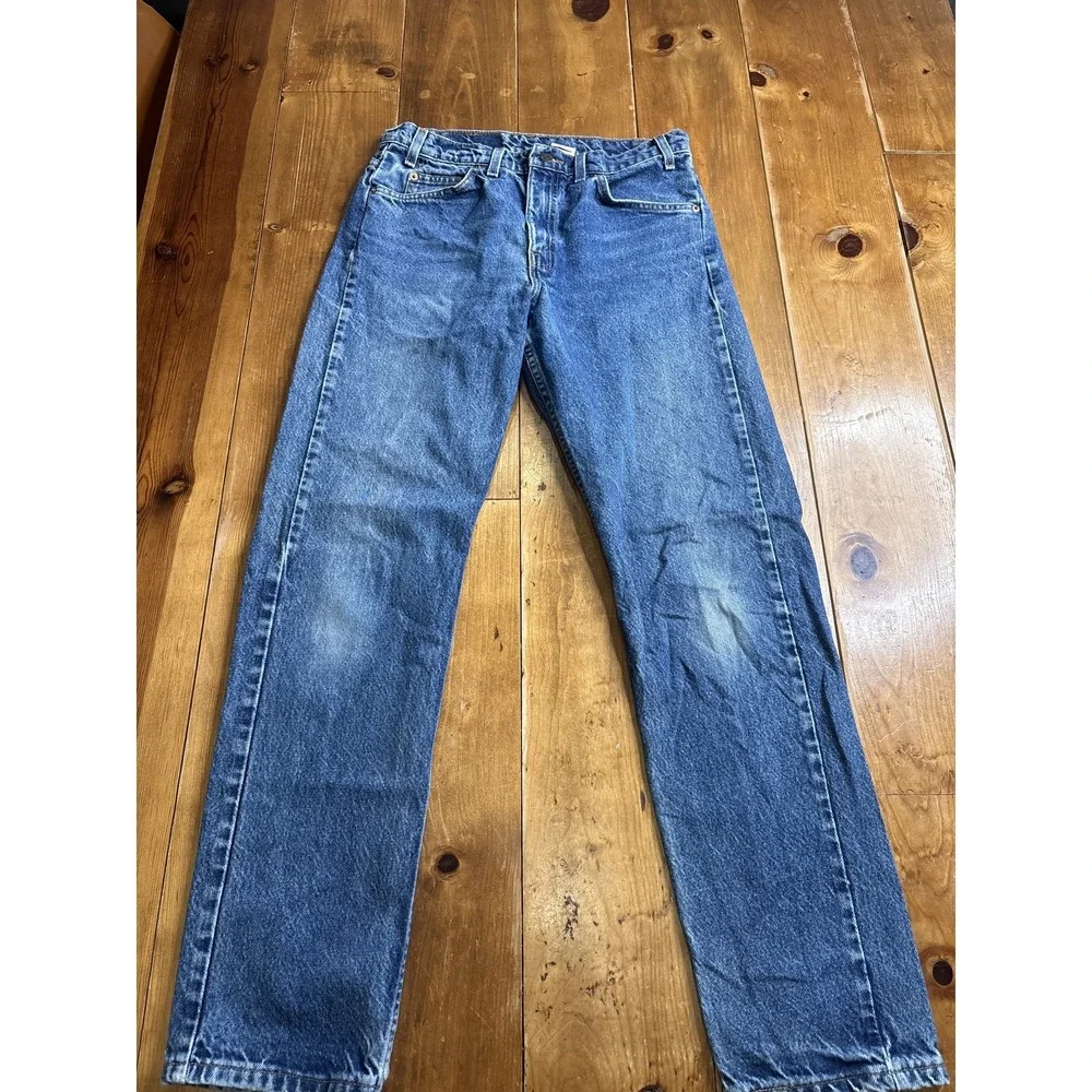 VTG 90'S Levi's 505 Jeans Men's W32 L32 Blue Denim